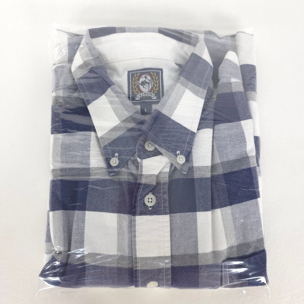 Cinch Western Button Down Shirt Men Large Plaid Heavyweight Long Sleeve Gorpcore - Picture 8 of 16